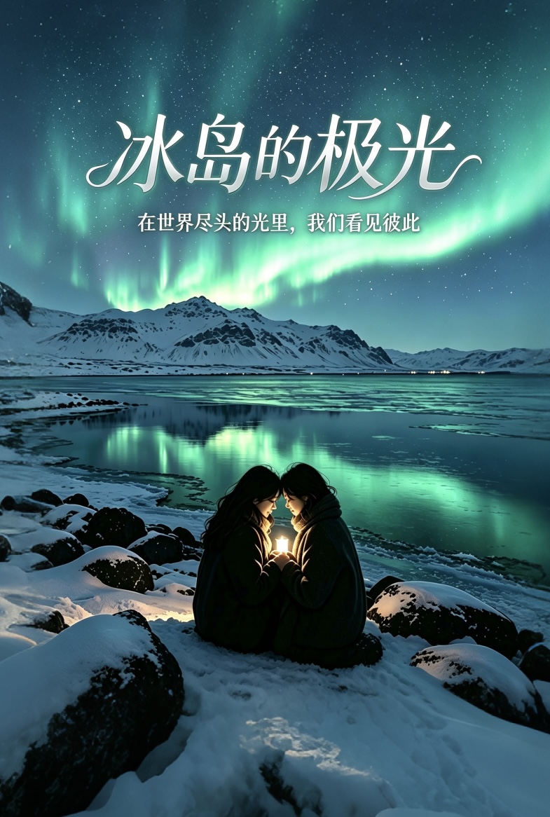 冰岛的极光